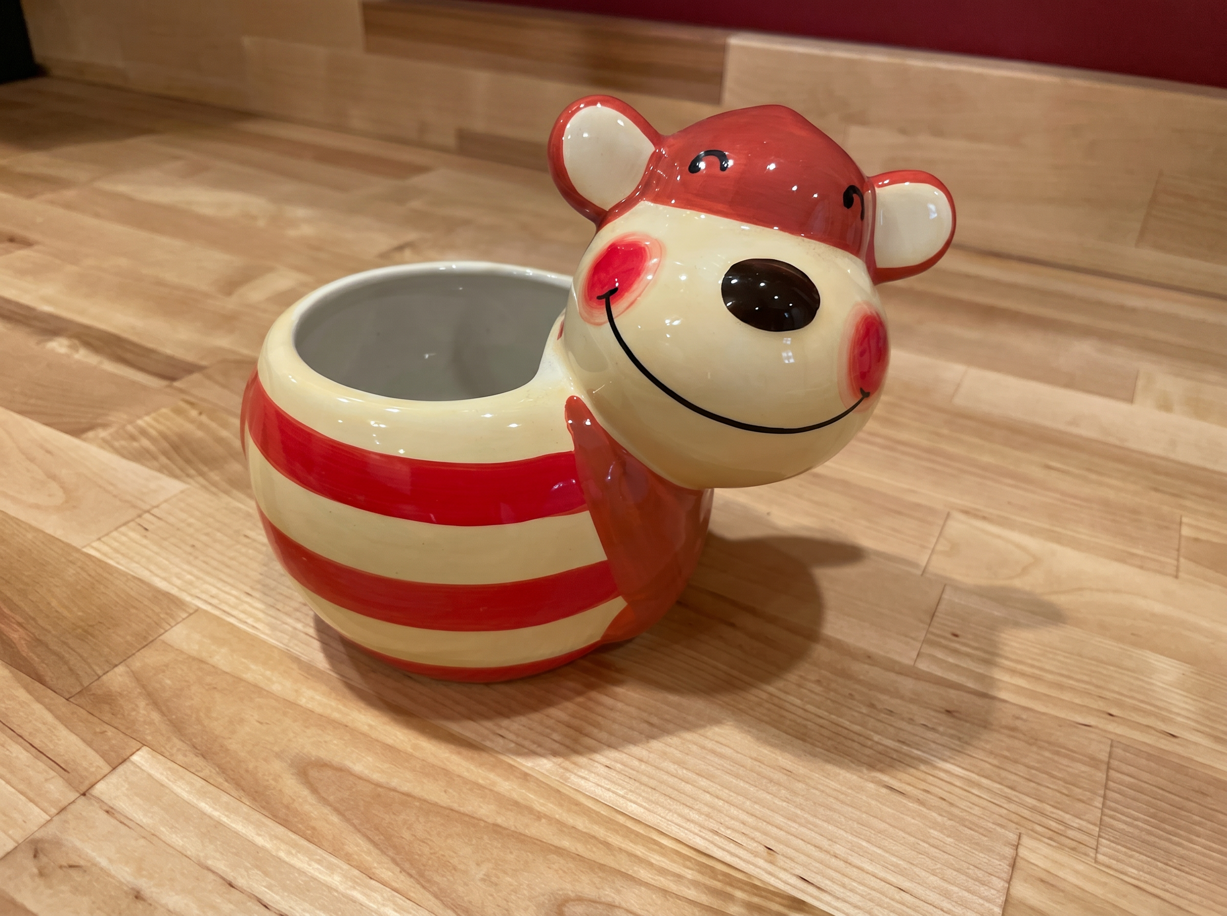 Ceramic Monkey Cups