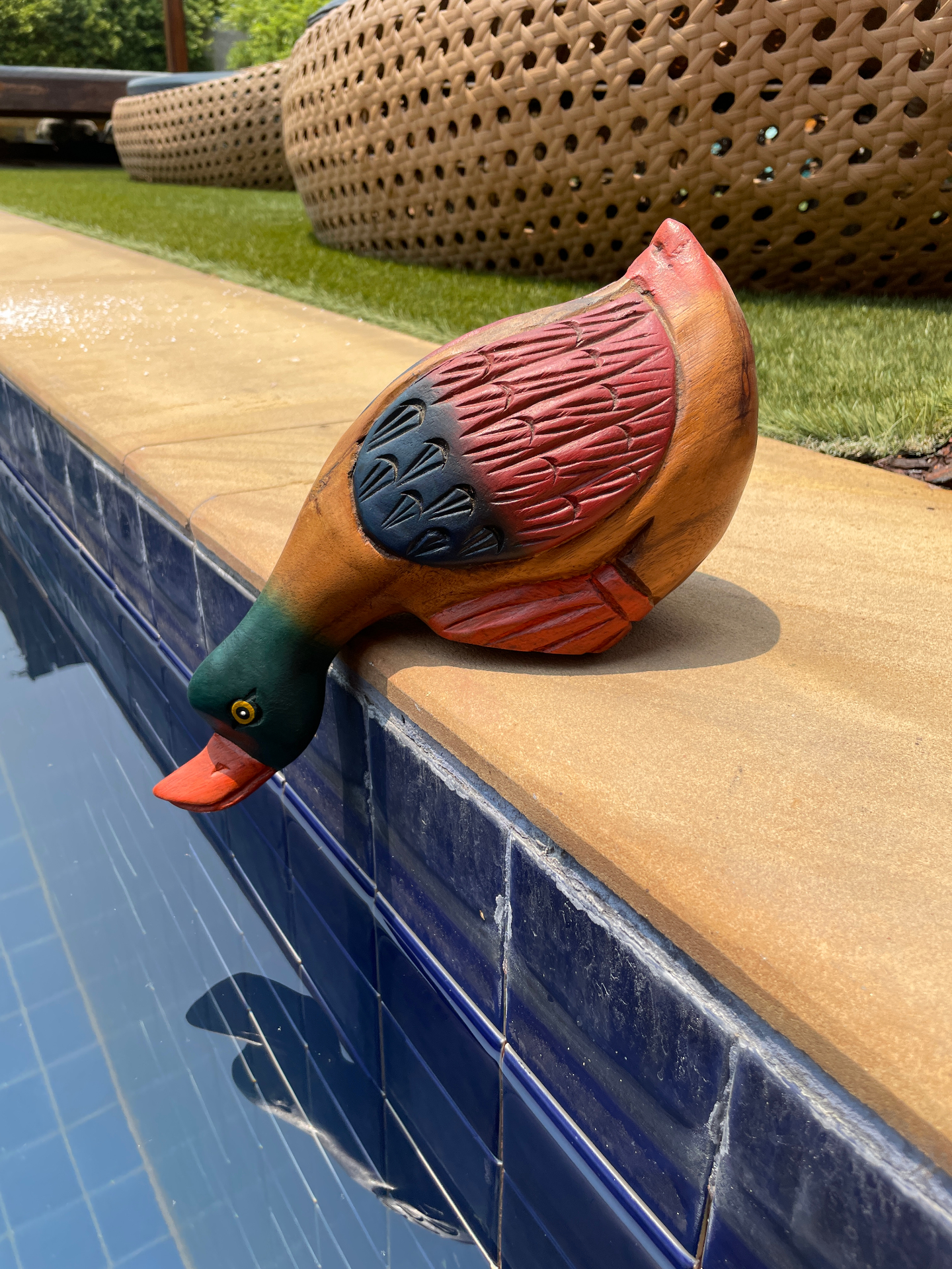 Carved Wooden Ducks