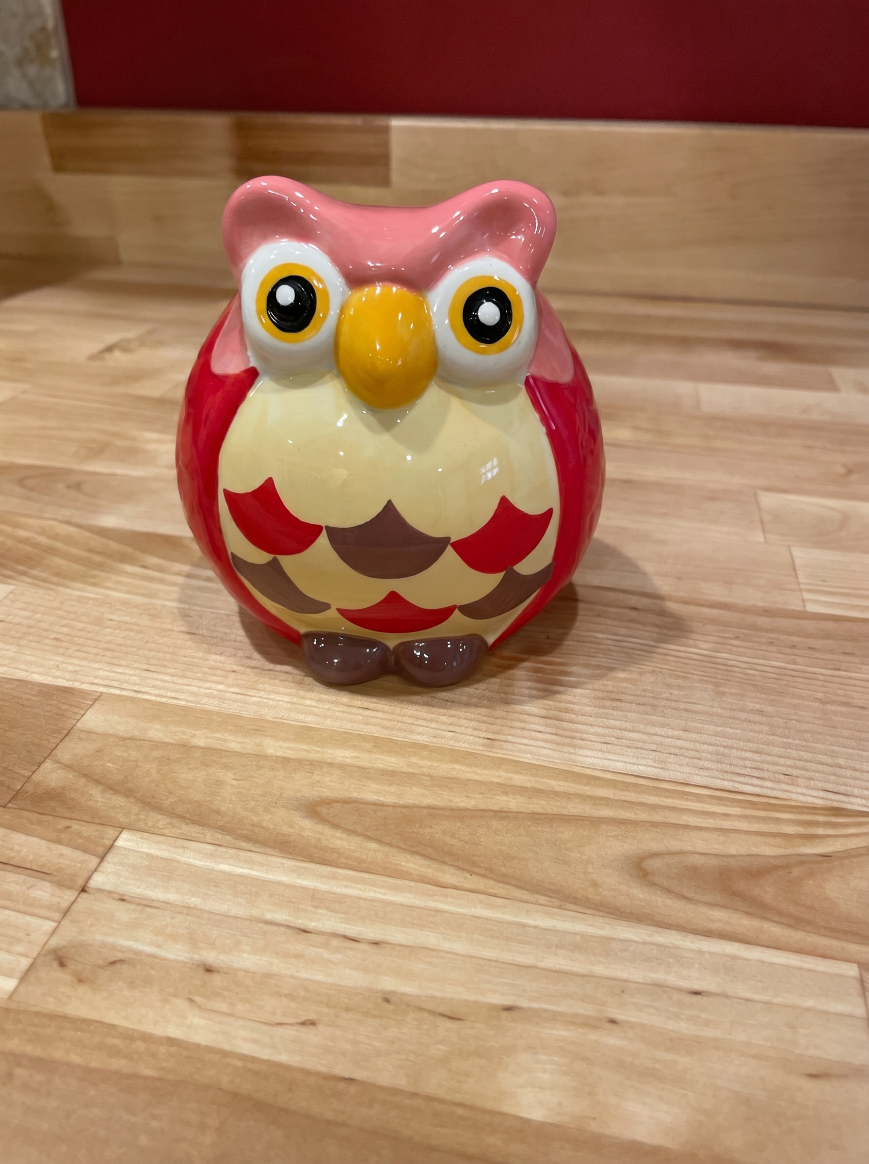 Hand-Painted Ceramic Owls